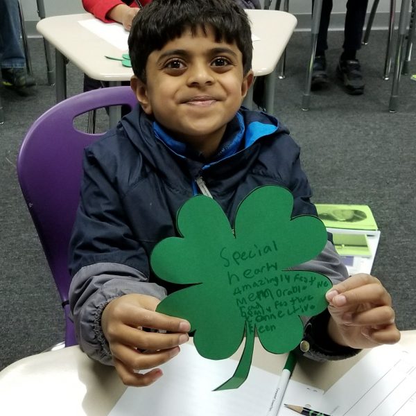 St. Patrick's Day Shamrock Acrostic Poem Photo